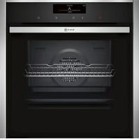 Neff B58CT28N0B Slide and Hide Electric Single Oven in Stainless Steel