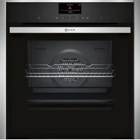 Neff B57CS24N0B Slide and Hide Electric Single Oven in Stainless Steel