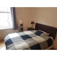 New double bed in a refurbished flat