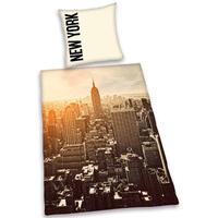 new york city reversible single duvet cover pillowcase set