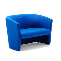 Neo Twin Tub Blue Fabric Chair