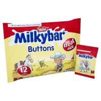 Nestle Milkybar Buttons White Chocolate Mini Bags 189g Pack of 12