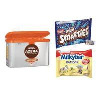 Nescafe Azera 500g Buy 2 Get Free Smarties Minis 260g and Milkybar