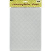 Nellie\'s Choice A4 Embossing Folder - Flower 345215