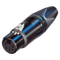 Neutrik NC5FXX-B 5-Pole XLR Cable Socket (Black)