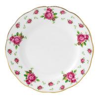 New Country Roses White Vintage Plate 16cm