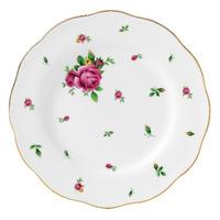 New Country Roses White Vintage Plate 20cm