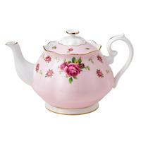 New Country Roses Pink Vintage Teapot 1.25ltr