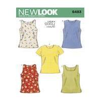 New Look Tops Sewing Pattern 648...