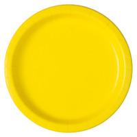 Neon Yellow Plates