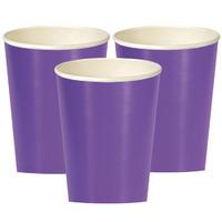 neon purple cups