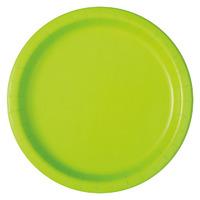 neon green plates