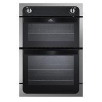 new world 444441479 90cm built in twin cavity gas oven stainless steel