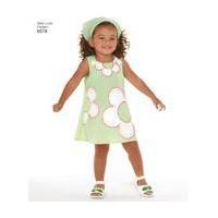 New Look Toddler Dress Sewing Pattern 6578