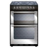 New World 444445701 55cm LPG Gas Cooker in St Steel NW55TWLG LPG STA