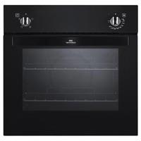 new world 444441482 built in electric fan oven in black