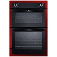New World 444441643 Built In Electric Double Oven in Metallic Red