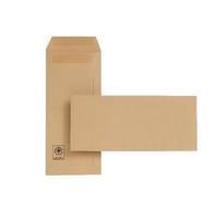 New Guardian Envelope 229x102mm 130gsm Manilla Self Seal Pack of 500