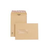 New Guardian C5 Window Envelopes 130gsm Manilla Peel and Seal Pack of