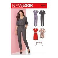 New Look Ladies Sewing Pattern 6413 Jumpsuits, Dresses & Belt