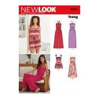 New Look Ladies Easy Sewing Pattern 6291 Jumpsuits & Dresses