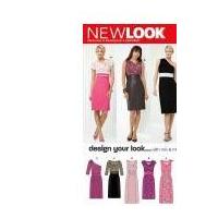New Look Ladies Sewing Pattern 6912 Day & Evening Dresses
