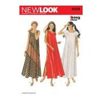 New Look Ladies Easy Sewing Pattern 6229 Maxi Length Summer Dresses