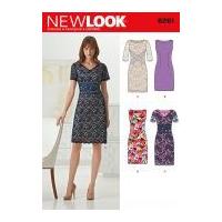 New Look Ladies Sewing Pattern 6261 Classic Sheath Dresses