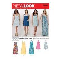 New Look Childrens Easy Sewing Pattern 6902 Summer Dresses