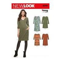 New Look Ladies Easy Sewing Pattern 6298 Stretch Knit Jumper Dresses
