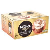 Nescafe Gold Unsweetened Instant Cappucino Sachets Pack of 50 12314883