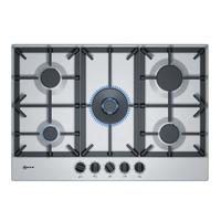 Neff T27DS59N0 Built In 75cm 5 Zone Gas Hob in Stainless Steel