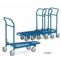 Nesting Warehouse Trolley With Double Platform - 300kg Capacity