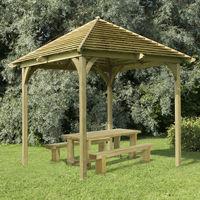 New Forest 331x293x293cm Venetian Pergola Without Deck