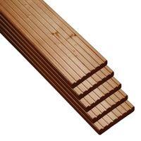 Nevou Premium Brown Deck Board (T)27mm (W)144mm (L)2400mm Pack of 5