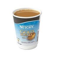 Nescafe and Go Gold Blend White Decaffeinated Coffee (1 x Pack of 8)