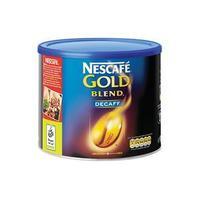 nescafe 500g decaf gold blend instant coffee tin 1 x pack