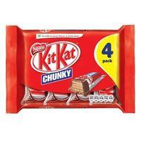 Nestle Chunky Milk Chocolate KitKat Bars (Pack of 4 Bars)