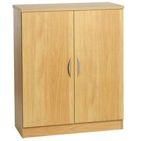 newmarket mid level double cupboard walnut