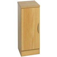 Newmarket Base Level Slim Line Cupboard Warm Oak