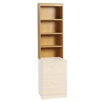 newmarket 475mm overshelving for base level units beech