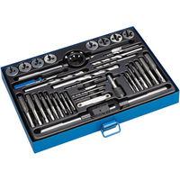 New Clarke CHT774 37 Piece Metric Tap And Die Set