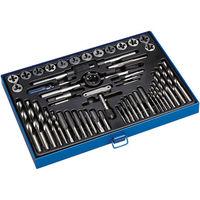 new clarke cht775 52 piece metricunfbsp tap and die set