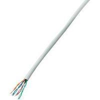 Network cable CAT 5e U/UTP 4 x 2 x 0.14 mm² White Conrad Components SH1998C252 50 m