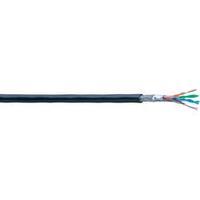 Network cable CAT 5e SF/UTP 4 x 0.14 mm² Black Belden 74002E.00500 Sold per metre