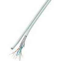 Network cable CAT 6 SF/UTP 8 x 2 x 0.196 mm² White Conrad Components H21204C28 100 m