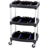 New Draper 3 Tiered Workshop Tool Trolley