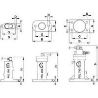 Netter Vibration PKL 740/6 Pneumatic Impactor, Intermittent Beater, 03607000