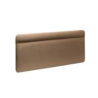 New Design Katie Leather 3\' Single Saddle Stone Leather Headboard