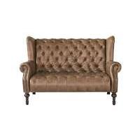 New England Windham 2 Seater Lea...
